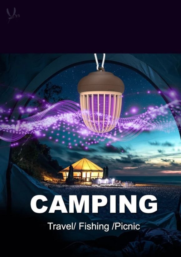Zapp Light - Elektrický lapač hmyzu W20 Acorn