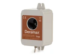 Deramax-Trap – ultrazvukový plašič koček, psů a divoké zvěře, dosah 20 m / 180 m²