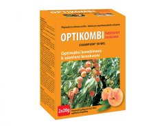 Fungicid OPTIKOMBI na kadeřavost broskví 2x20g