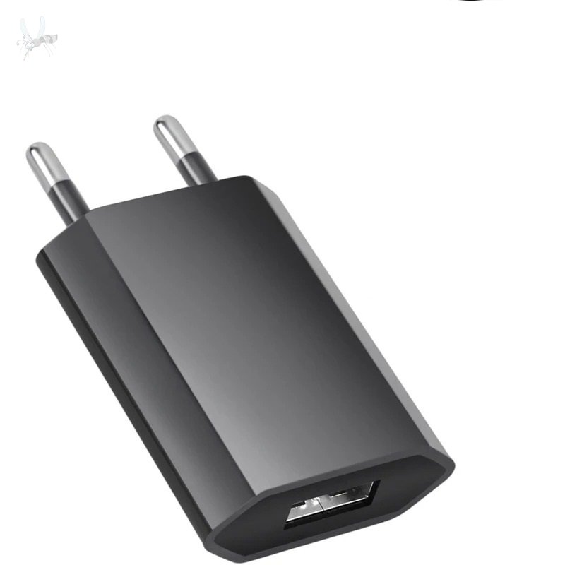 ISO - Adaptér univerzální USB nabíječka do sítě 220V - 5V/1A - Barva: Bílá