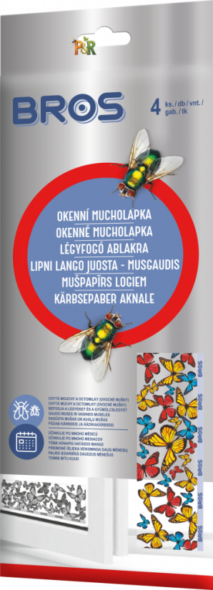 Mucholapka BROS okenní 4ks