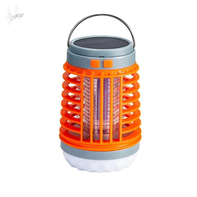 2v1 LED USB Solární lapač hmyzu a outdoorová lampa W890-1