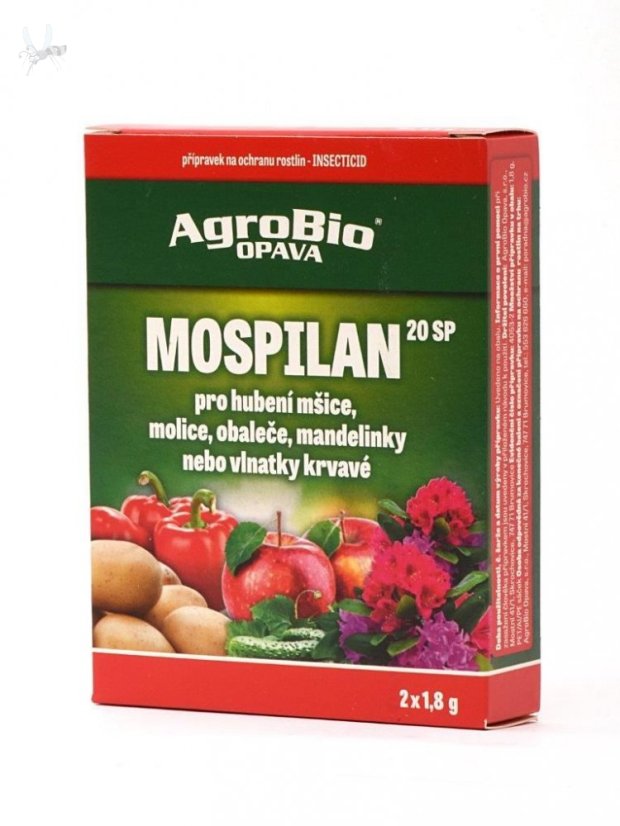 PROTI mšicím a molicím (Mospilan 20 SP) 2x1,8g