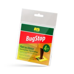 Balení 4 ks lepových nástrah BugStop na detekci a monitoring štěnic v posteli