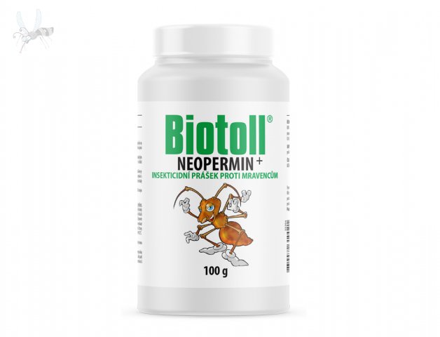 Biotoll Neopermin+ na mravence 100g