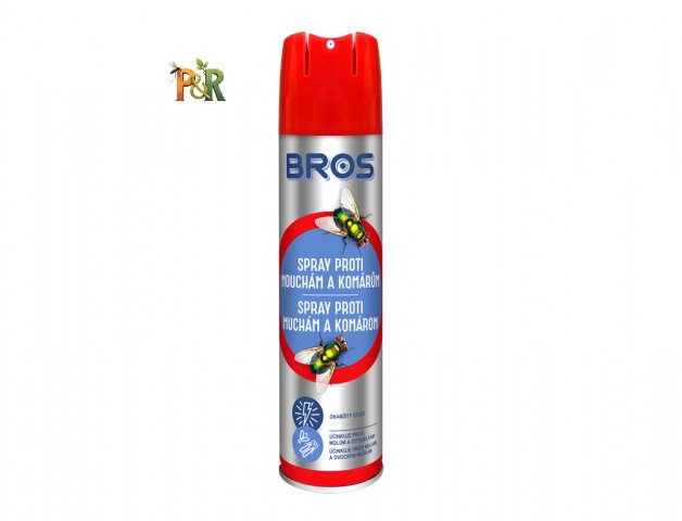 Sprej BROS proti mouchám a komárům 400ml