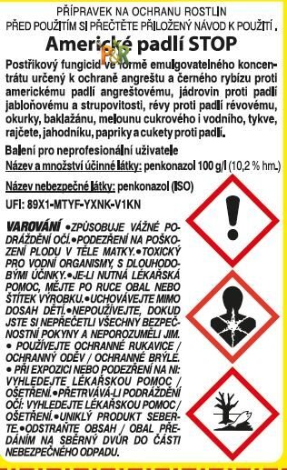 Americké padlí STOP 10 ml