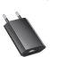 ISO - Adaptér univerzální USB nabíječka do sítě 220V - 5V/1A - Barva: Bílá
