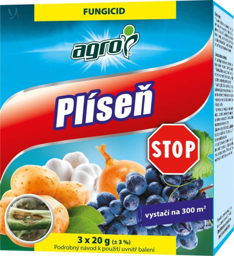 AGRO Plíseň STOP 3x20 g