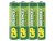 Mikrotužkové baterie GP GREENCELL AAA (R03) 1,5V – 4 ks