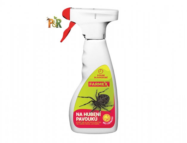 Přípravek FARMEX na hubení pavouků 250ml Přípravek FARMEX na hubení pavouků 250ml