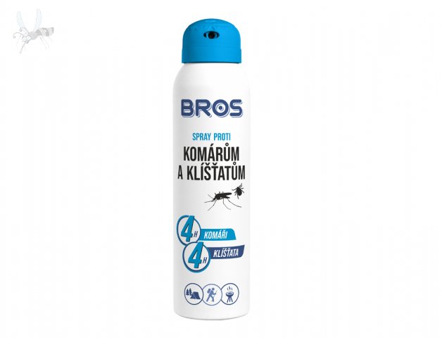 Bros spray proti komárům a klíšťatům 90 ml