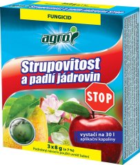 Strupovitost a padlí jádrovin STOP 3x8g
