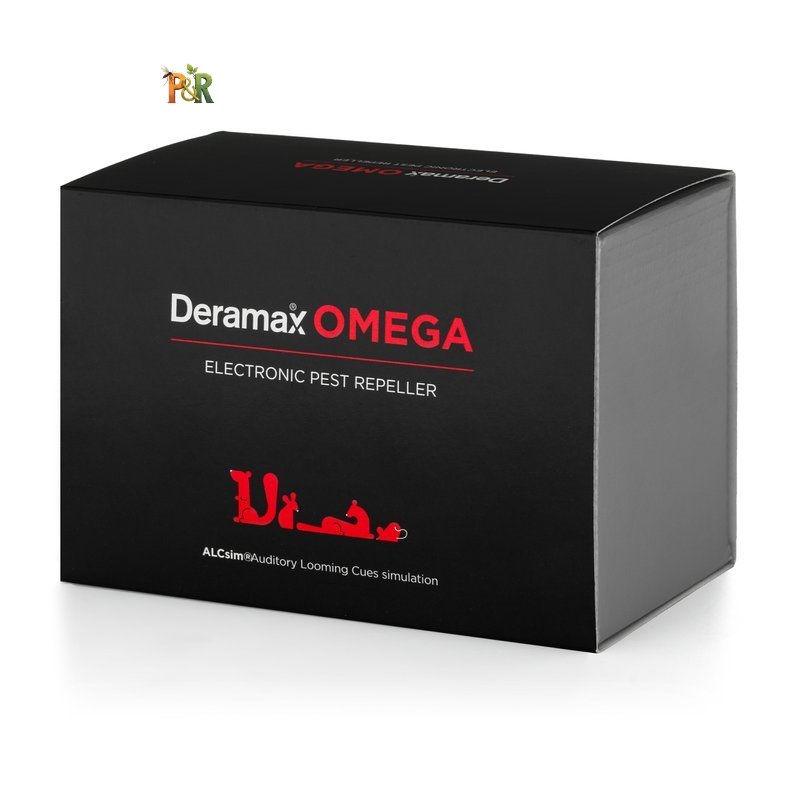 Deramax®-Omega. Ultrazvukový plašič kun a hlodavců II. generace s ALCsim®