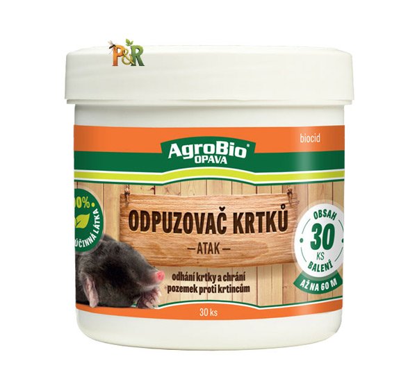 ATAK Odpuzovač krtků 30ks