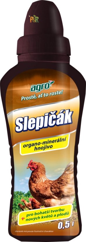 Agro Slepičák - slepičí hnůj - Velikost: 500ml