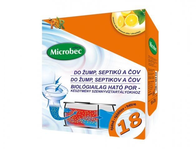 BROS MICROBEC - Aktivátor žump, septiků a ČOV 25g
