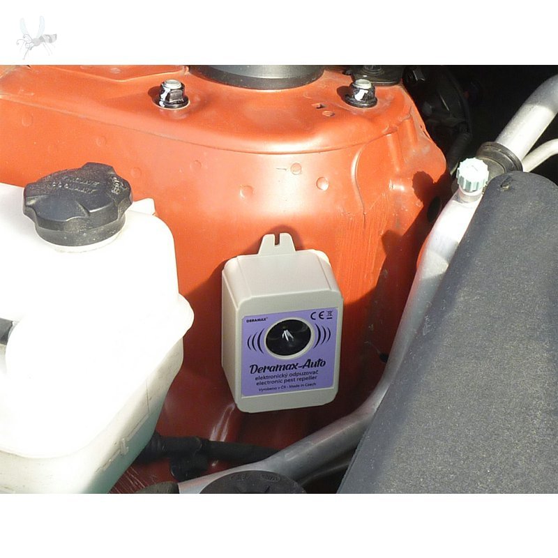 Deramax-Auto Ultrazvukový plašič kun a hlodavců do auta