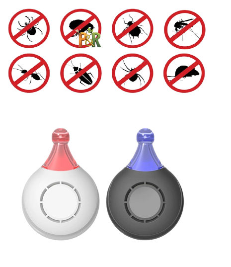 PEST REJECT Ultrazvukový repelent proti klíšťatům pro zvířata 33 x 14 x 46 mm - Barva: Bílá