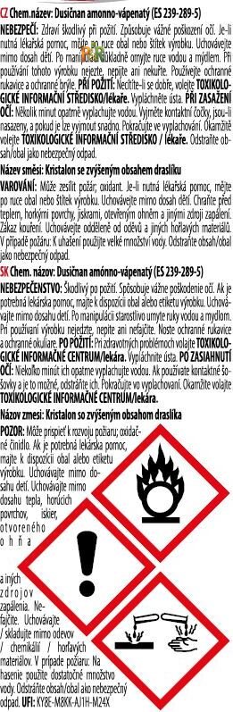 KRISTALON Zdravé rajče a paprika 0,5 kg