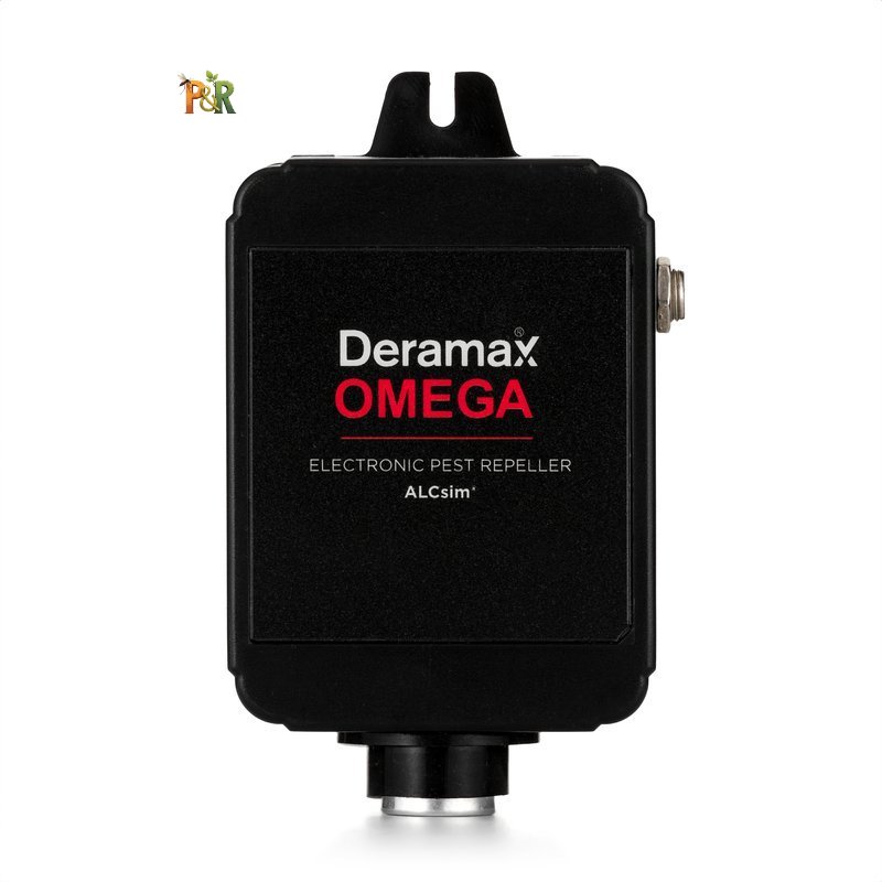 Deramax®-Omega. Ultrazvukový plašič kun a hlodavců II. generace s ALCsim®
