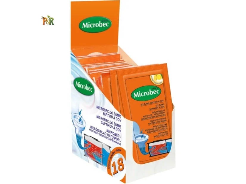 BROS MICROBEC - Aktivátor žump, septiků a ČOV 25g