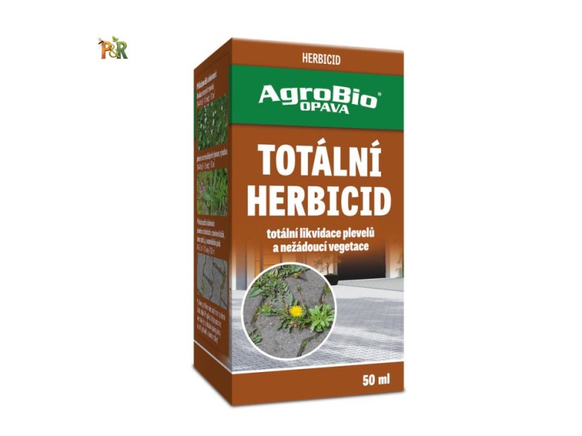 Totální herbicid s glyfosátem - Velikost: 50ml