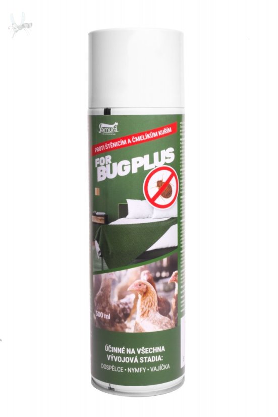 For Bug Plus postřik proti štěnicím a čmelíkům kuřím 500 ml