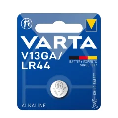 Knoflíková baterie V13GA/LR44 alkalická VARTA