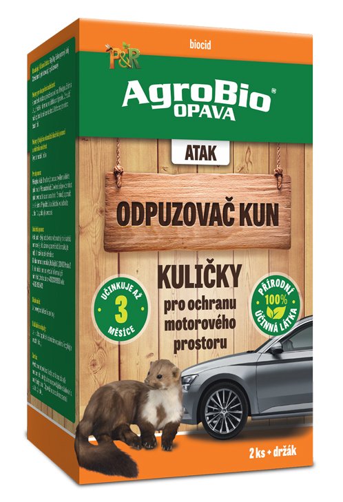 ATAK Odpuzovač kun kuličky 2ks