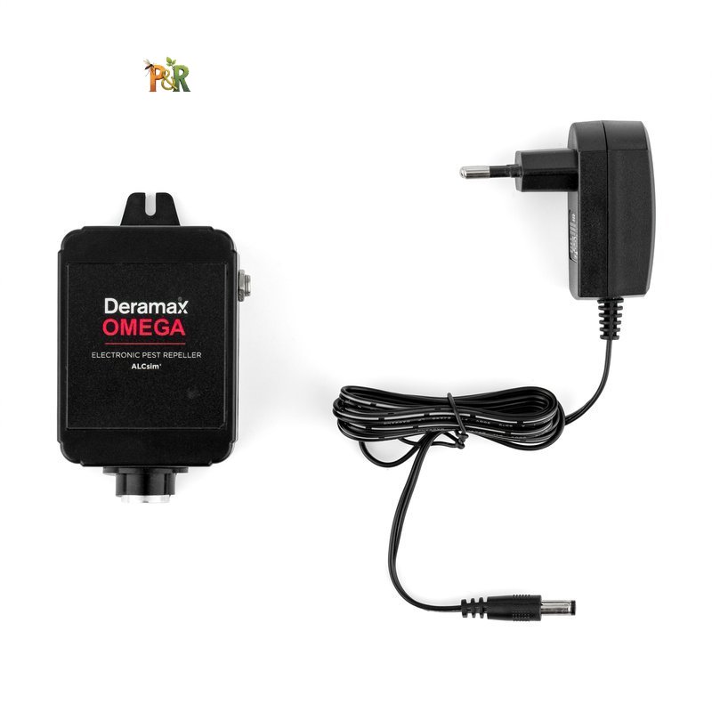 Deramax®-Omega. Ultrazvukový plašič kun a hlodavců II. generace s ALCsim®