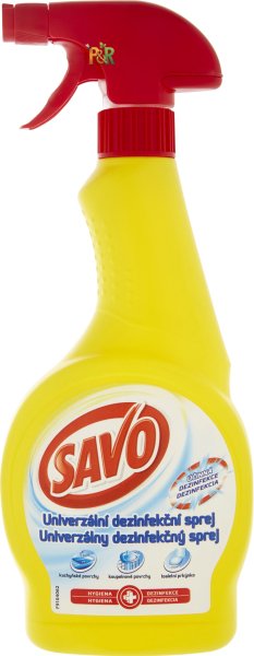 Dezinfekce SAVO Univerzální sprej (500ml) – Síla chlóru