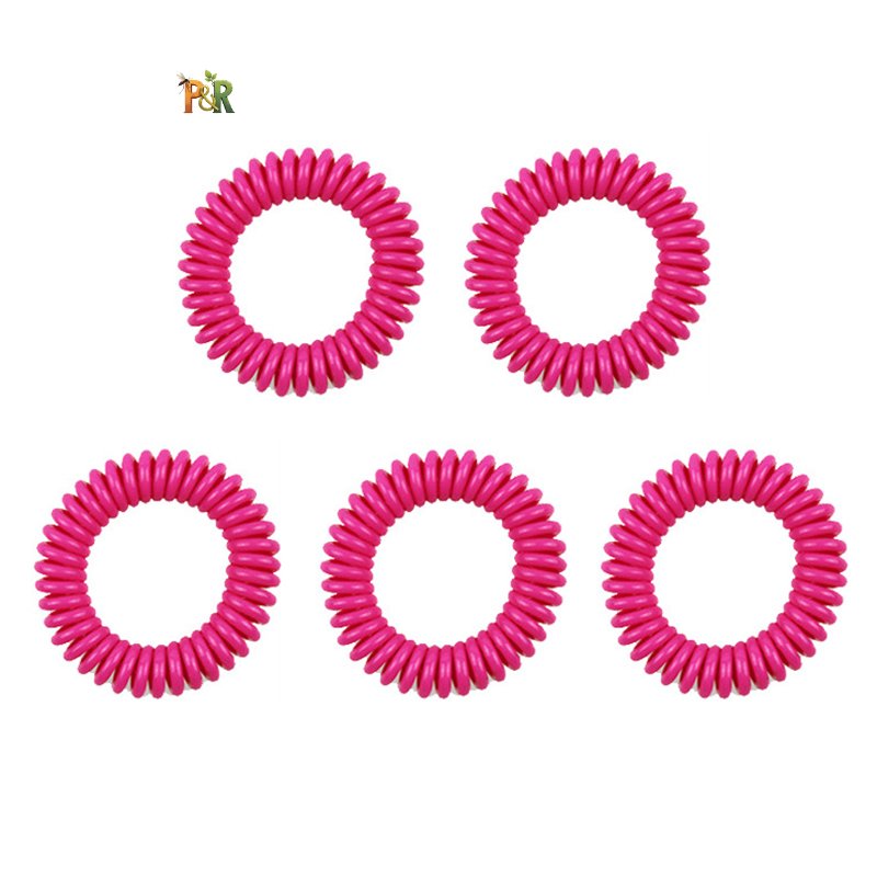 Frokito Repelentní náramek proti komárům - Barva: Růžová