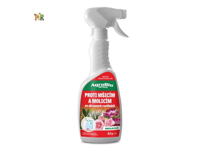 Přípravek k hubení škůdců Mospilan 20 SP (1,8g) – Systémový insekticid - Velikost: 500ml