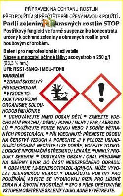 AGRO Padlí zeleniny a okrasných rostlin STOP 10ml