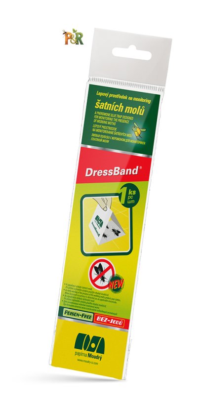 DressBand lepicí pás na šatní moly, 22 x 6cm, 1 kus