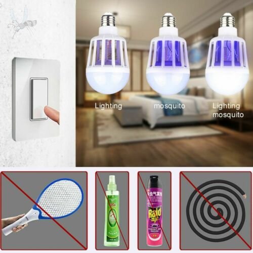 Zapp Light - LED žárovka proti komárům a hmyzu 2v1