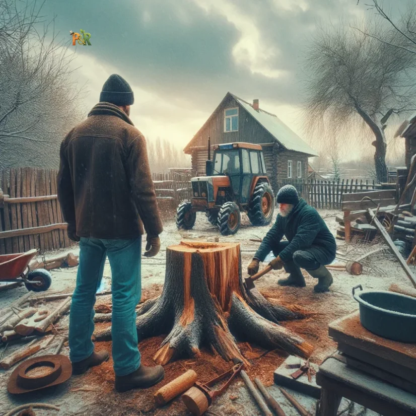 Root - likvidace pařezů