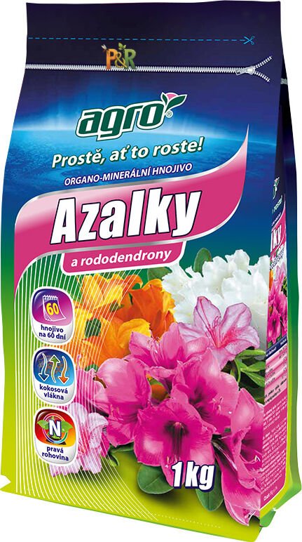 Profesionální organo-minerální hnojivo na azalky a rododendrony AGRO (1 kg)