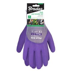 Zahradní rukavice Flash Grip Lavender Full – Celomáčené a voděodolné