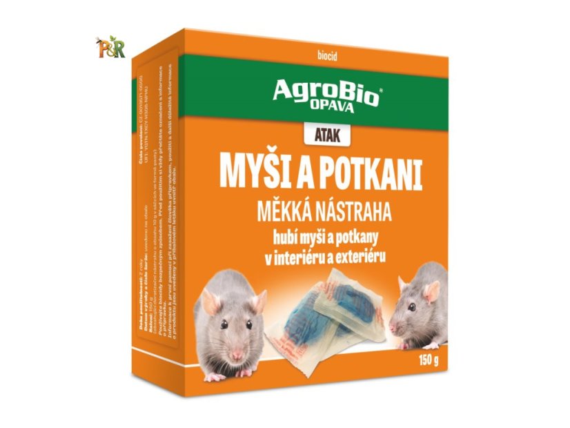 ATAK Myši a potkani – měkká nástraha 150 g