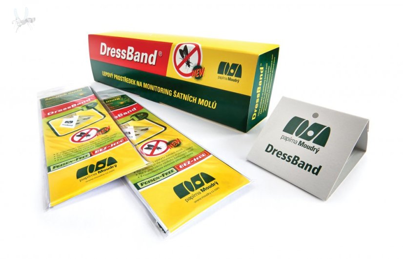 DressBand lepicí pás na šatní moly, 22 x 6cm, 1 kus