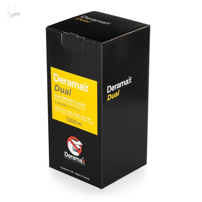 Deramax-Dual Elektronický plašič (odpuzovač) krtků a hryzců