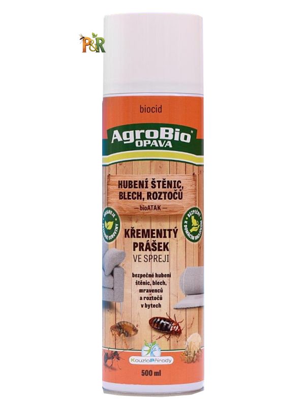 Křemenitý prášek ve spreji ATAK (500ml) – Bariéra na štěnice a čmelíky