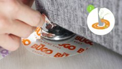 Bugo lepová ochrana nábytku před štěnicemi na tvrdou podlahu – 12 ks