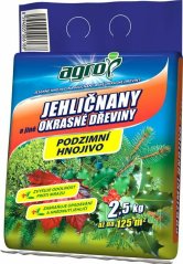AGRO Podzimní hnojivo pro jehličnany a okrasné dřeviny (2,5 kg)