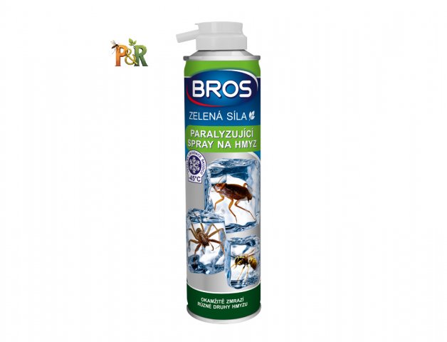 BROS ZELENÁ SÍLA proti hmyzu paralyzační 300ml