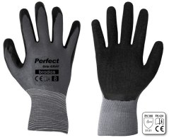 Pracovní rukavice Perfect Grip Gray – Šedé, prodyšné