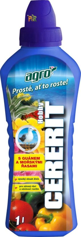 AGRO CERERIT Hobby kapalné hnojivo s guanem a mořskými řasami 1 l
