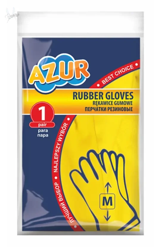 Rukavice AZUR gumové - Velikost: M